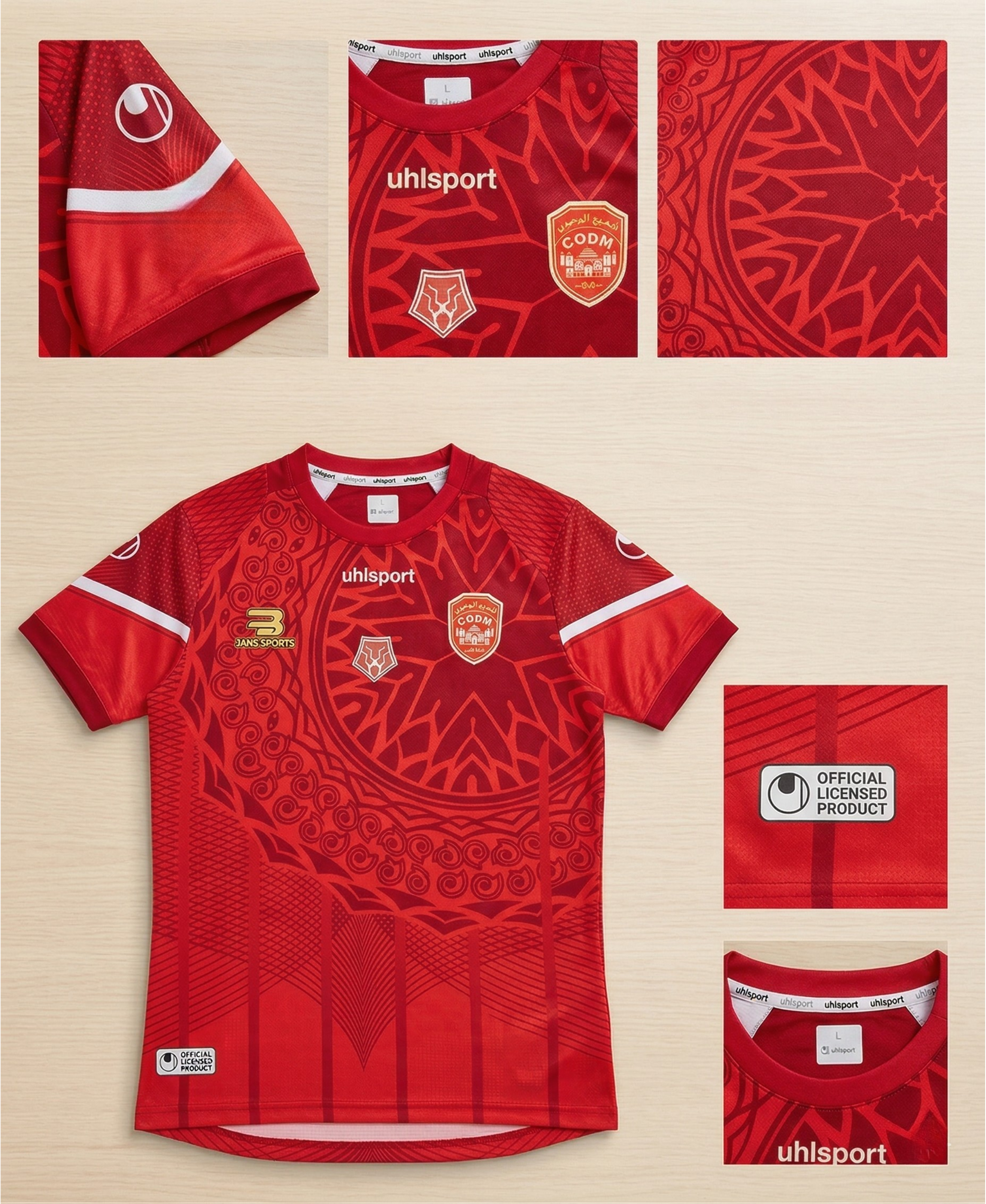 Tenue COD Meknes 2025-2026 Domicile