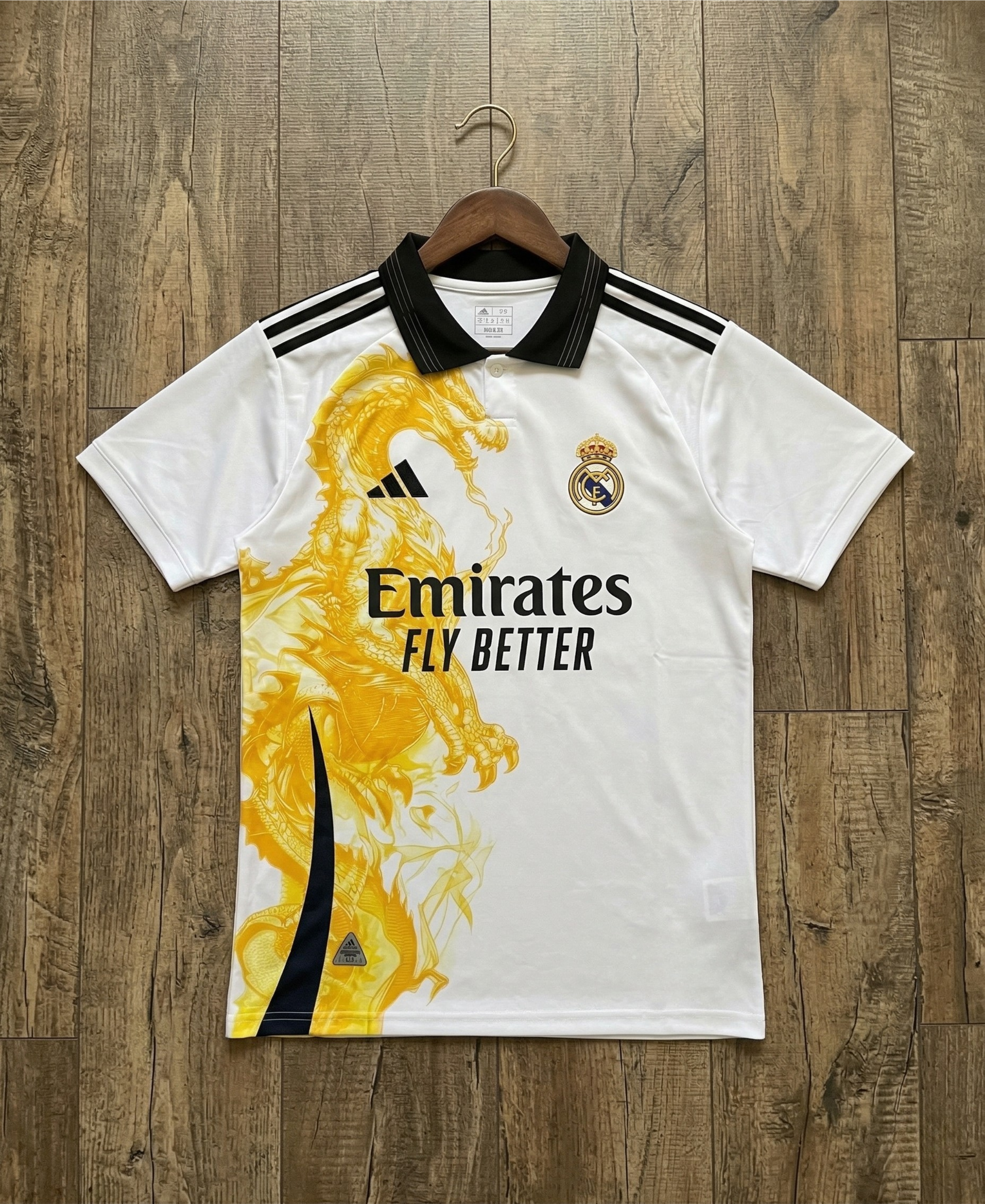 Tenue Real Madrid Dragon Jaune