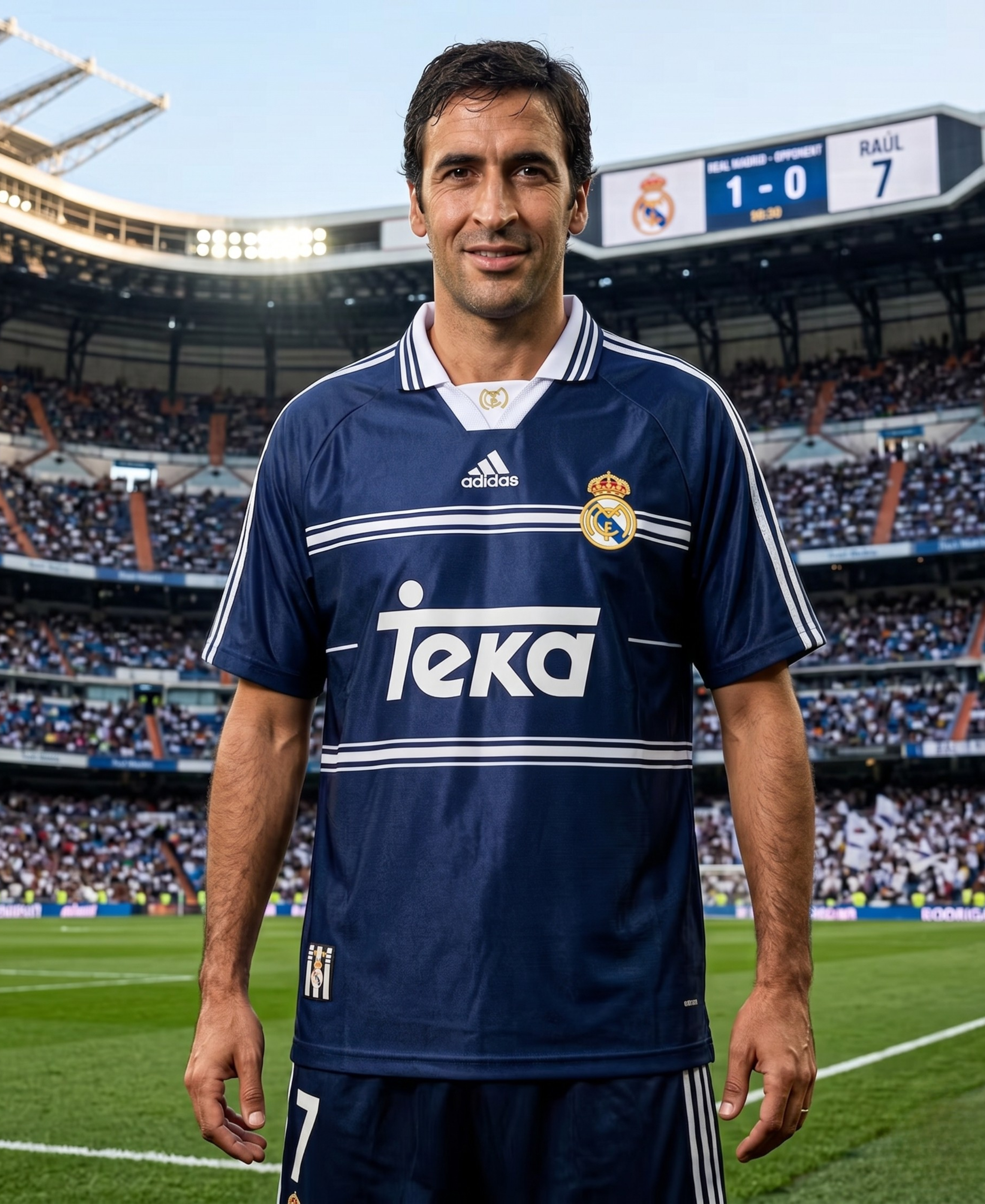 Tenue Real Madrid 1998-1999 Extérieur