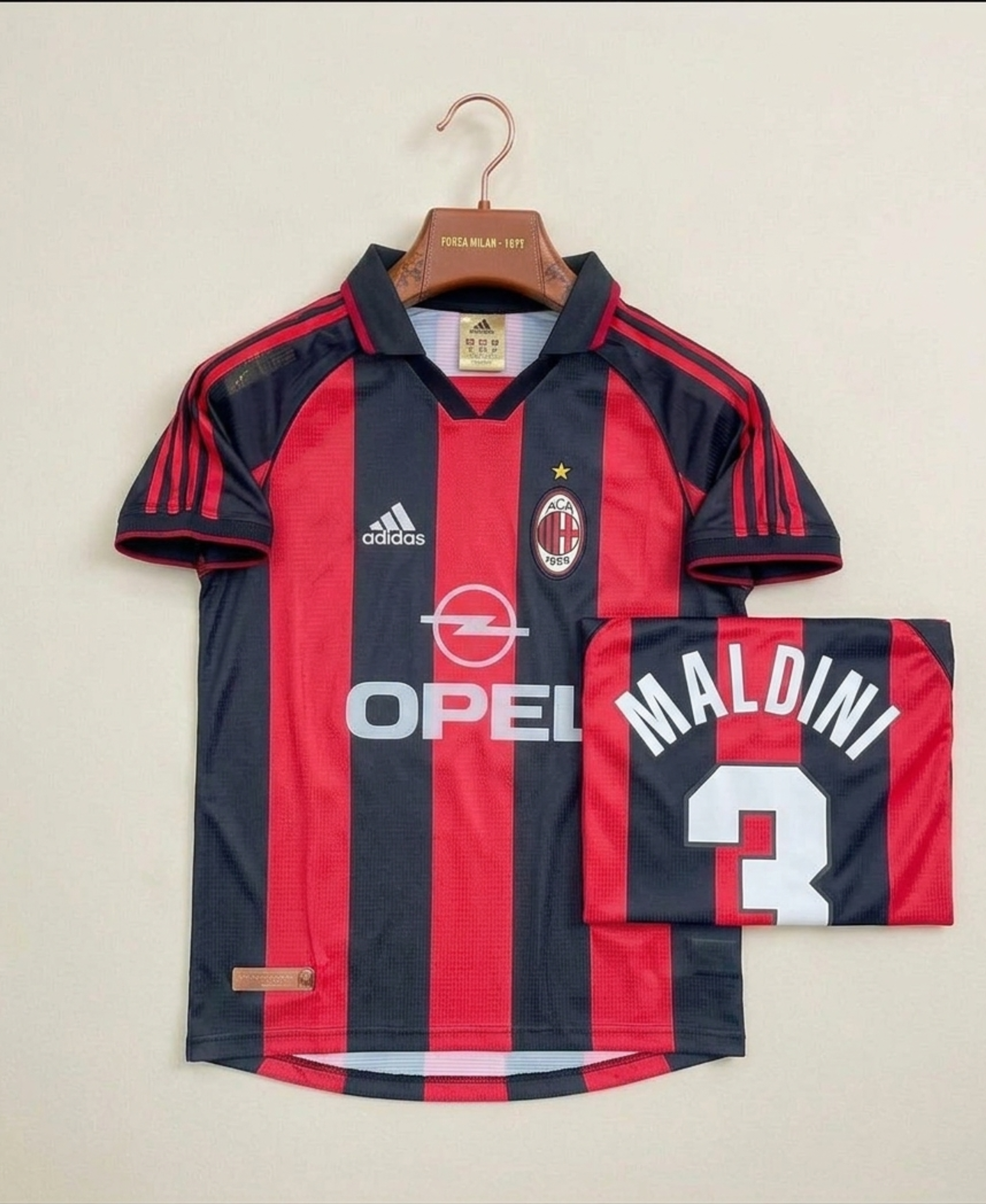 Tenue Milan Retro (Maldini)