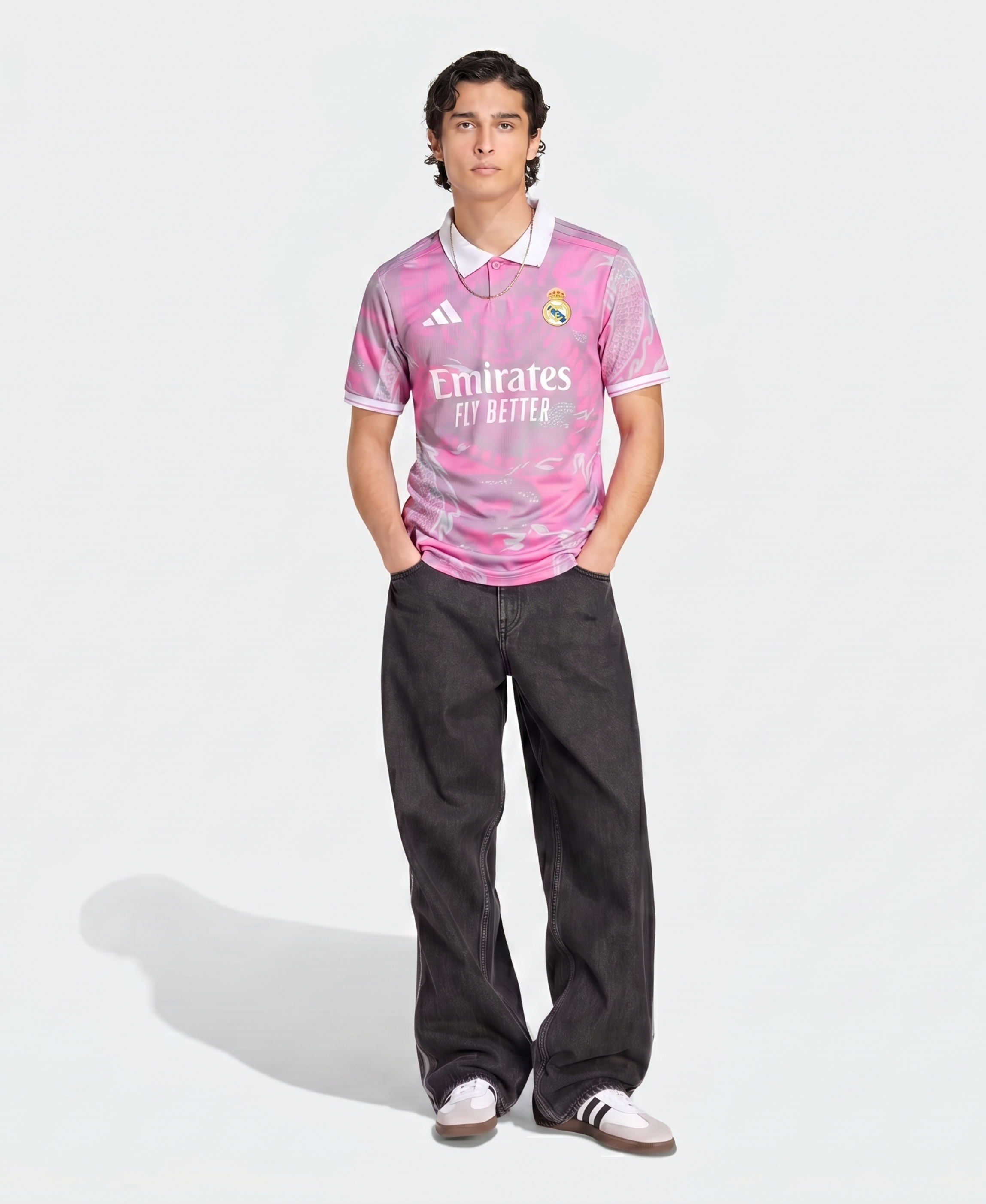 Tenue Real Madrid Dragon Rose