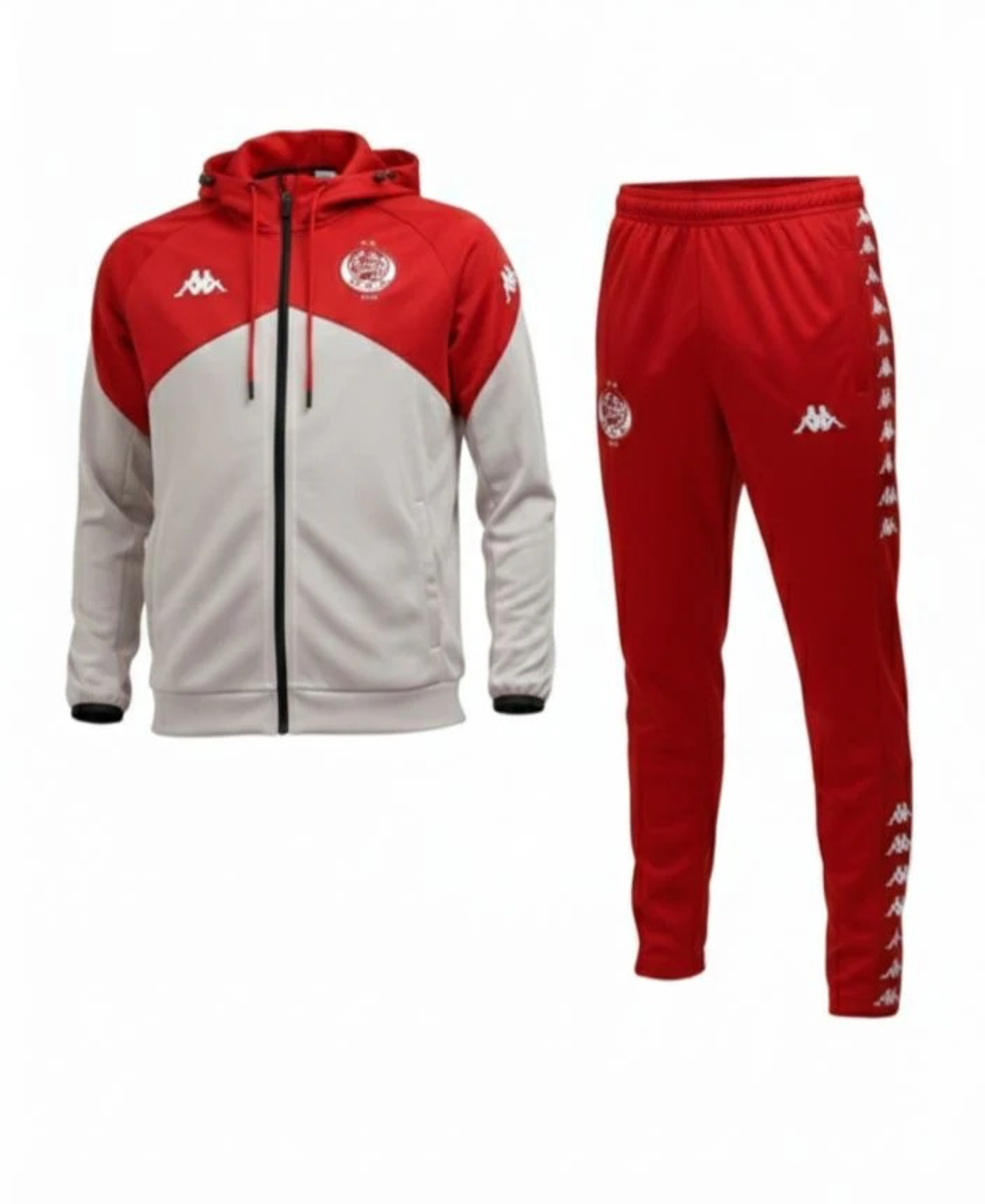 Wydad Athletic Club Veste+Pantalon 2025-2026 Beige et Rouge