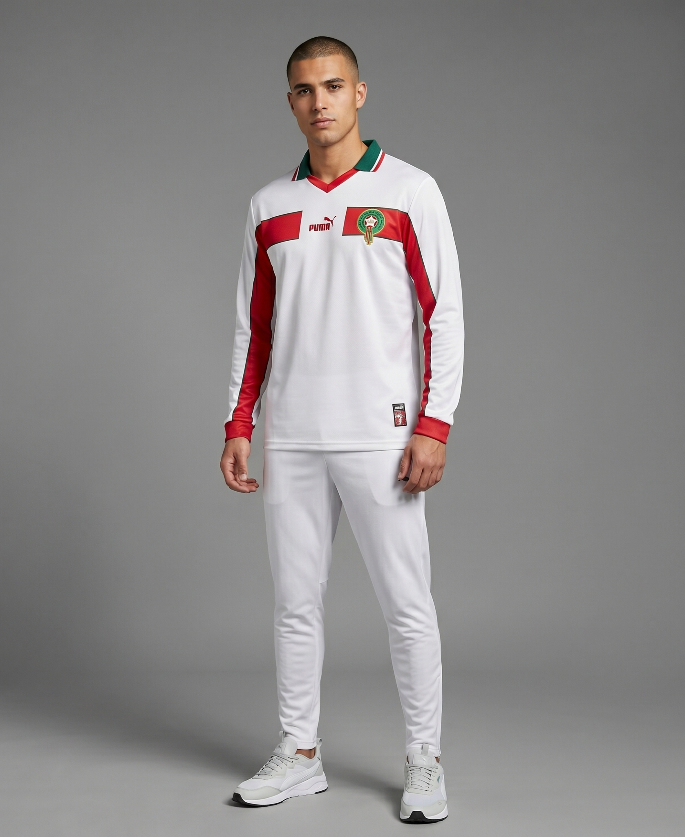 Tenue Maroc Manche Longue CDM 1998 Extérieur