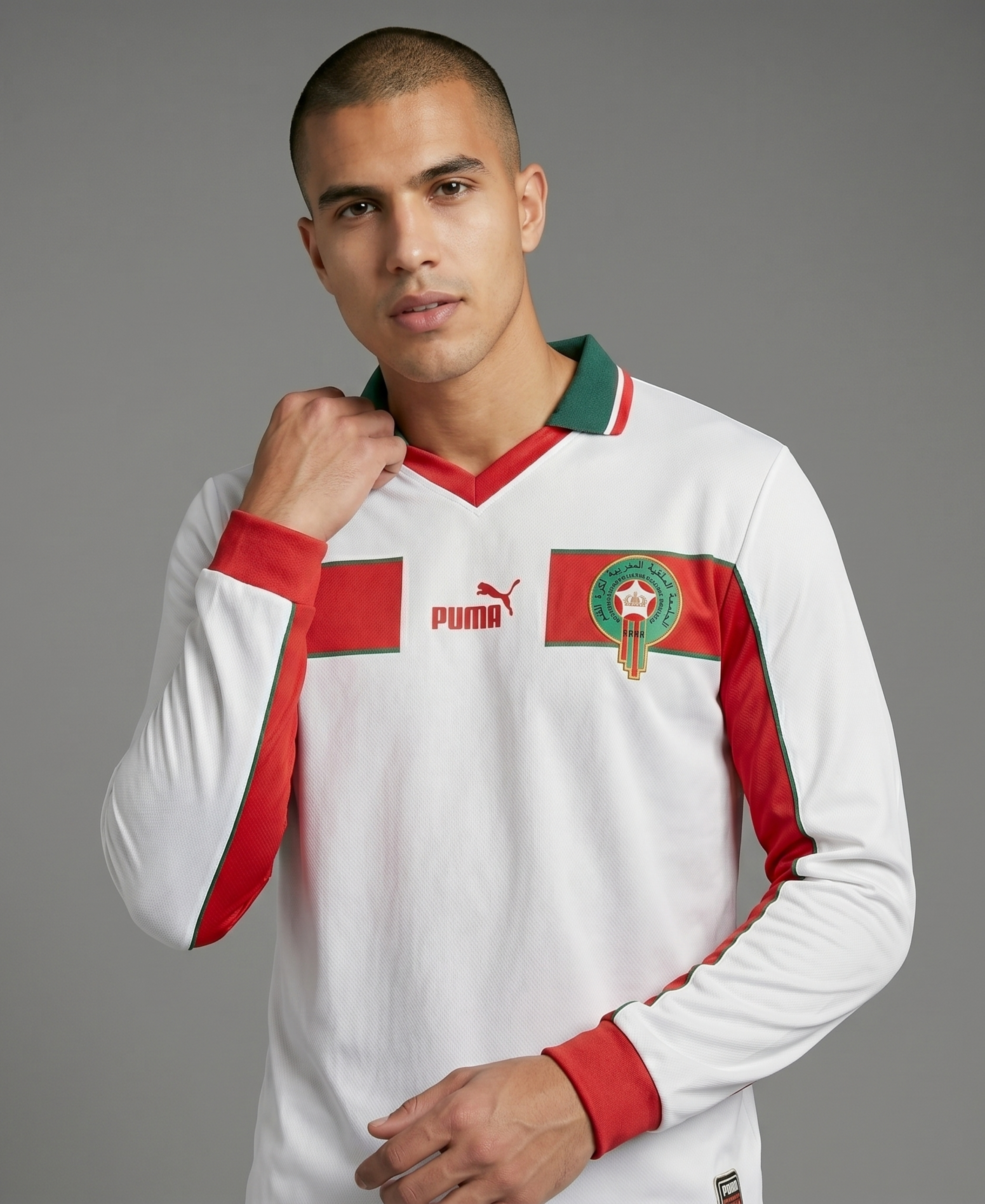 Tenue Maroc Manche Longue CDM 1998 Extérieur