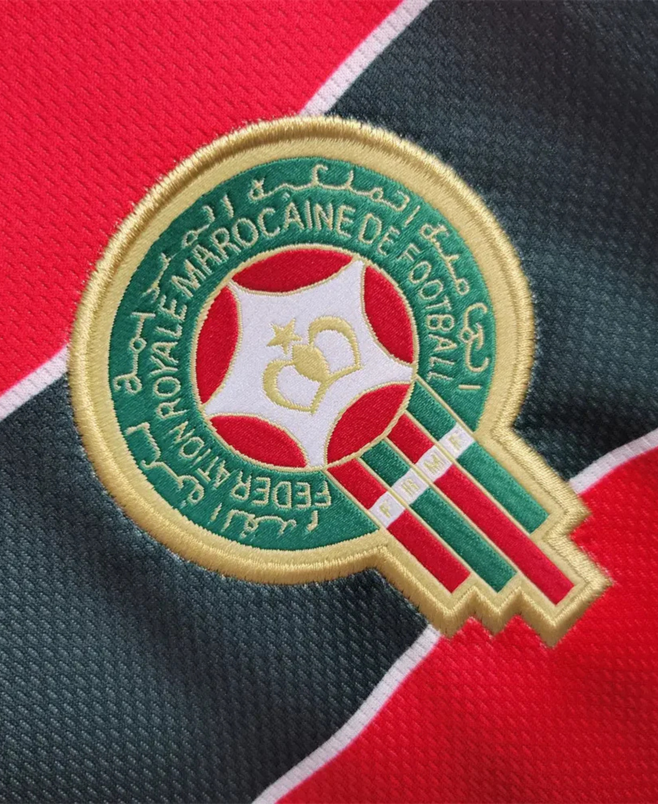 Tenue Maroc Manche Longue CDM 1998 Rouge